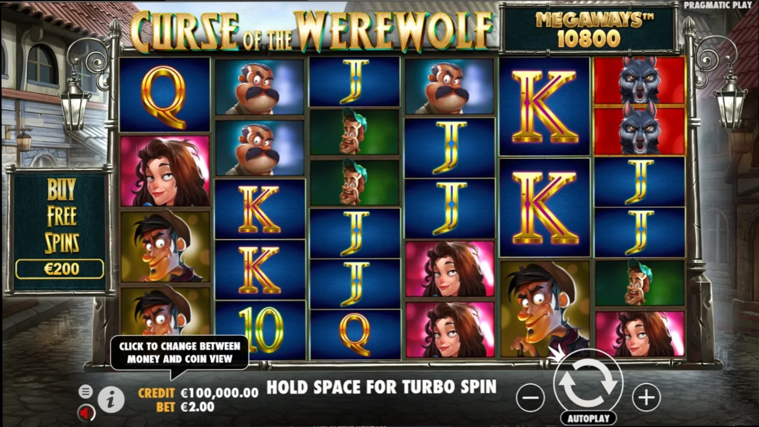 Curse of the Werewolf Megaways